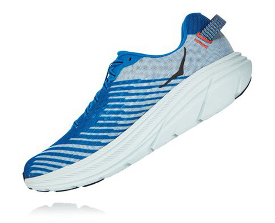 Running Shoes Mens - Hoka One One Rincon - Blue - LZGYTQV-98